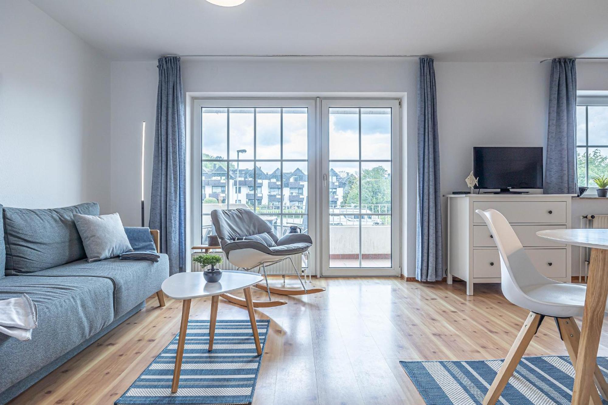 Fewo1846 - Strandresidenz Wassersleben Nele - Studioapartment Mit Balkon Und Meerblick ハリスレー エクステリア 写真