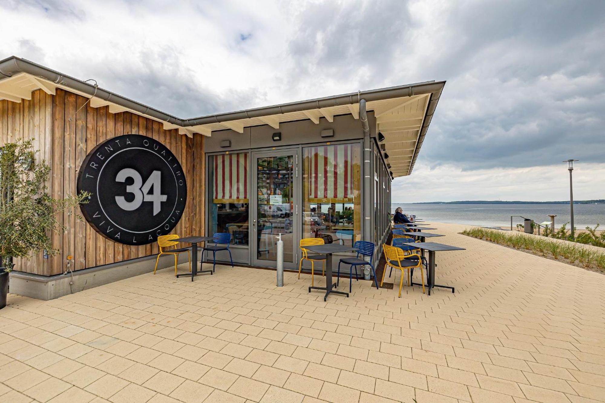 Fewo1846 - Strandresidenz Wassersleben Nele - Studioapartment Mit Balkon Und Meerblick ハリスレー エクステリア 写真