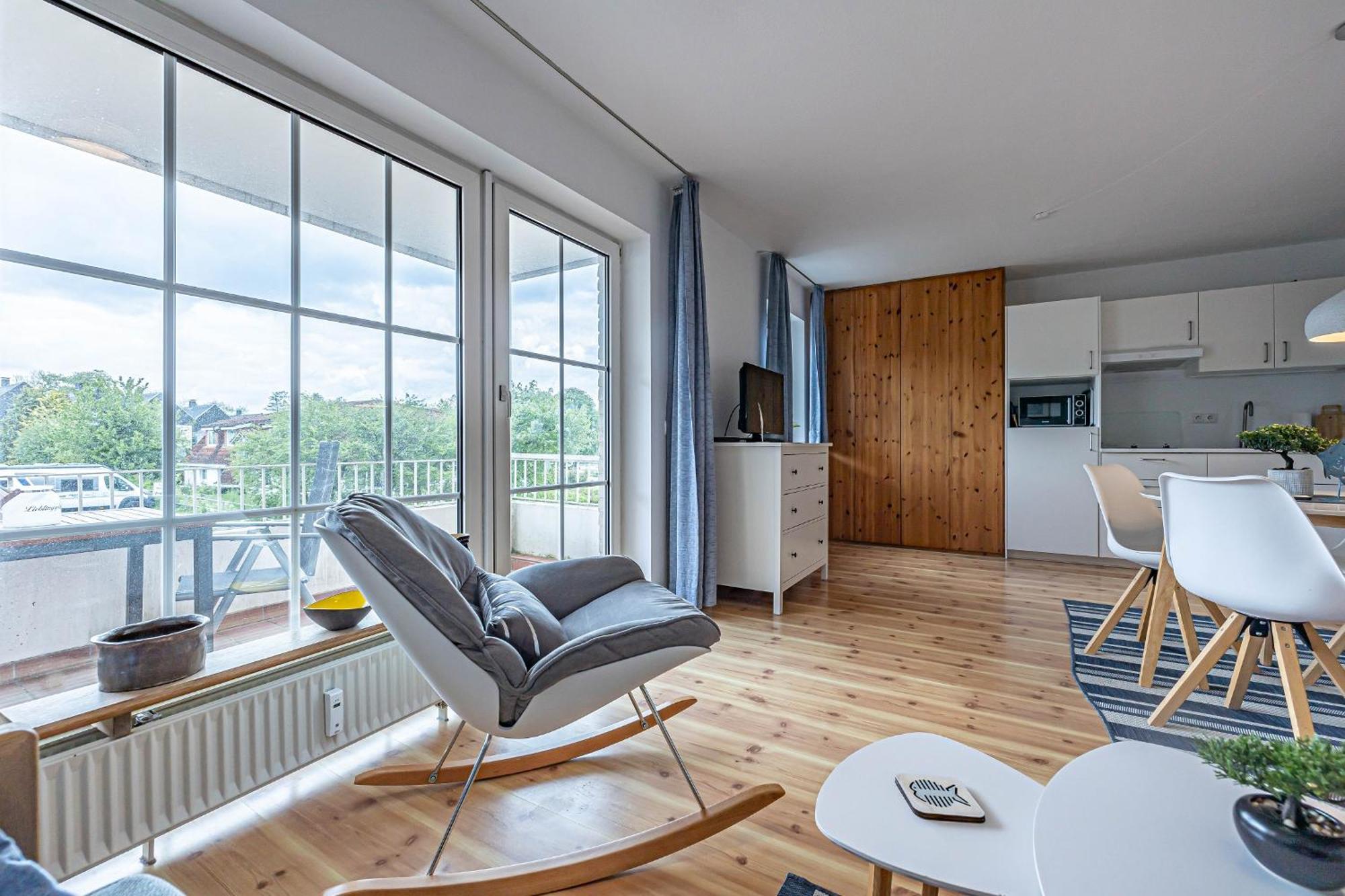 Fewo1846 - Strandresidenz Wassersleben Nele - Studioapartment Mit Balkon Und Meerblick ハリスレー エクステリア 写真