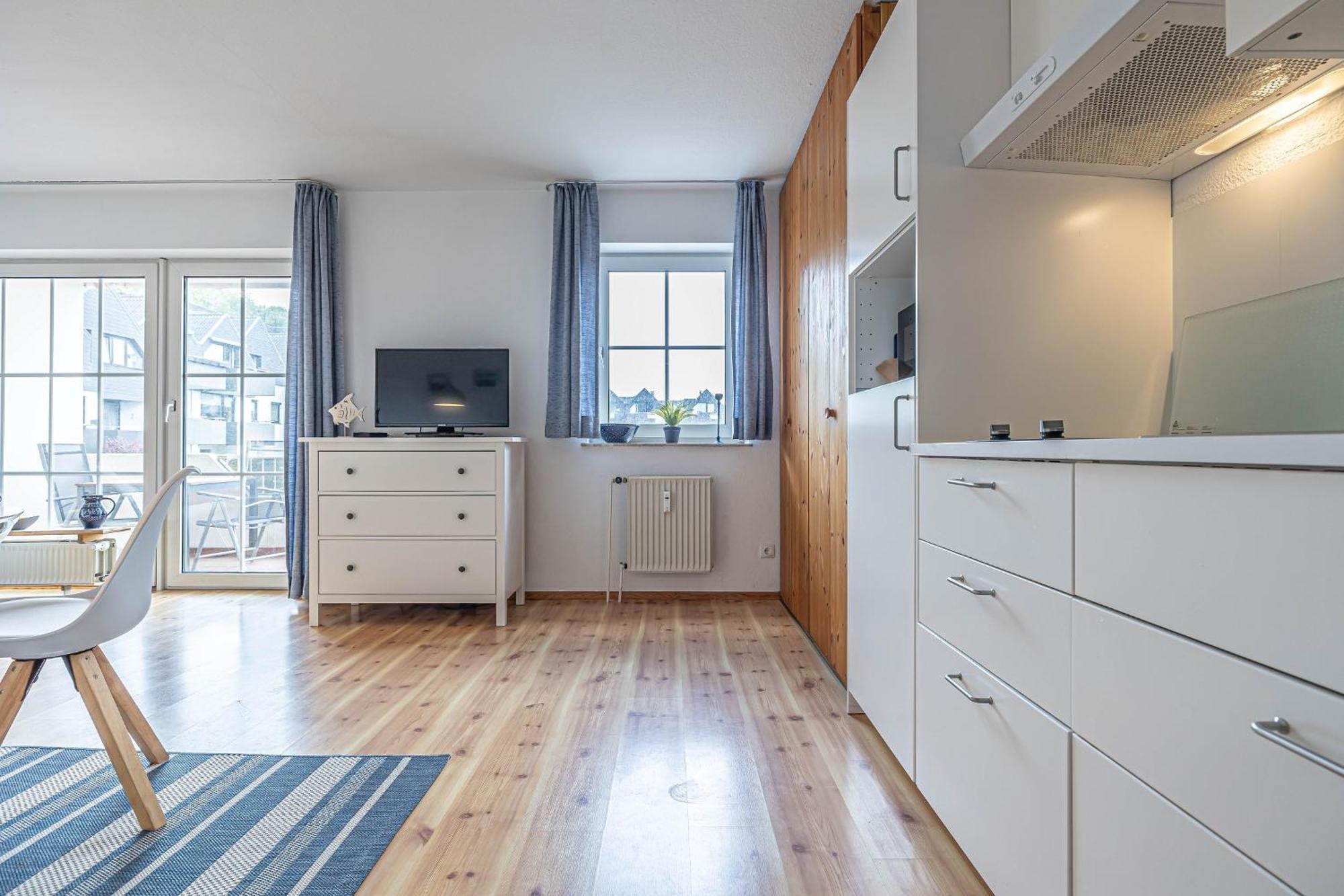 Fewo1846 - Strandresidenz Wassersleben Nele - Studioapartment Mit Balkon Und Meerblick ハリスレー エクステリア 写真