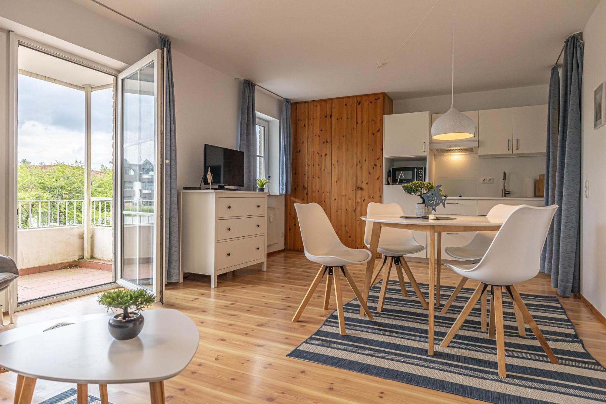 Fewo1846 - Strandresidenz Wassersleben Nele - Studioapartment Mit Balkon Und Meerblick ハリスレー エクステリア 写真