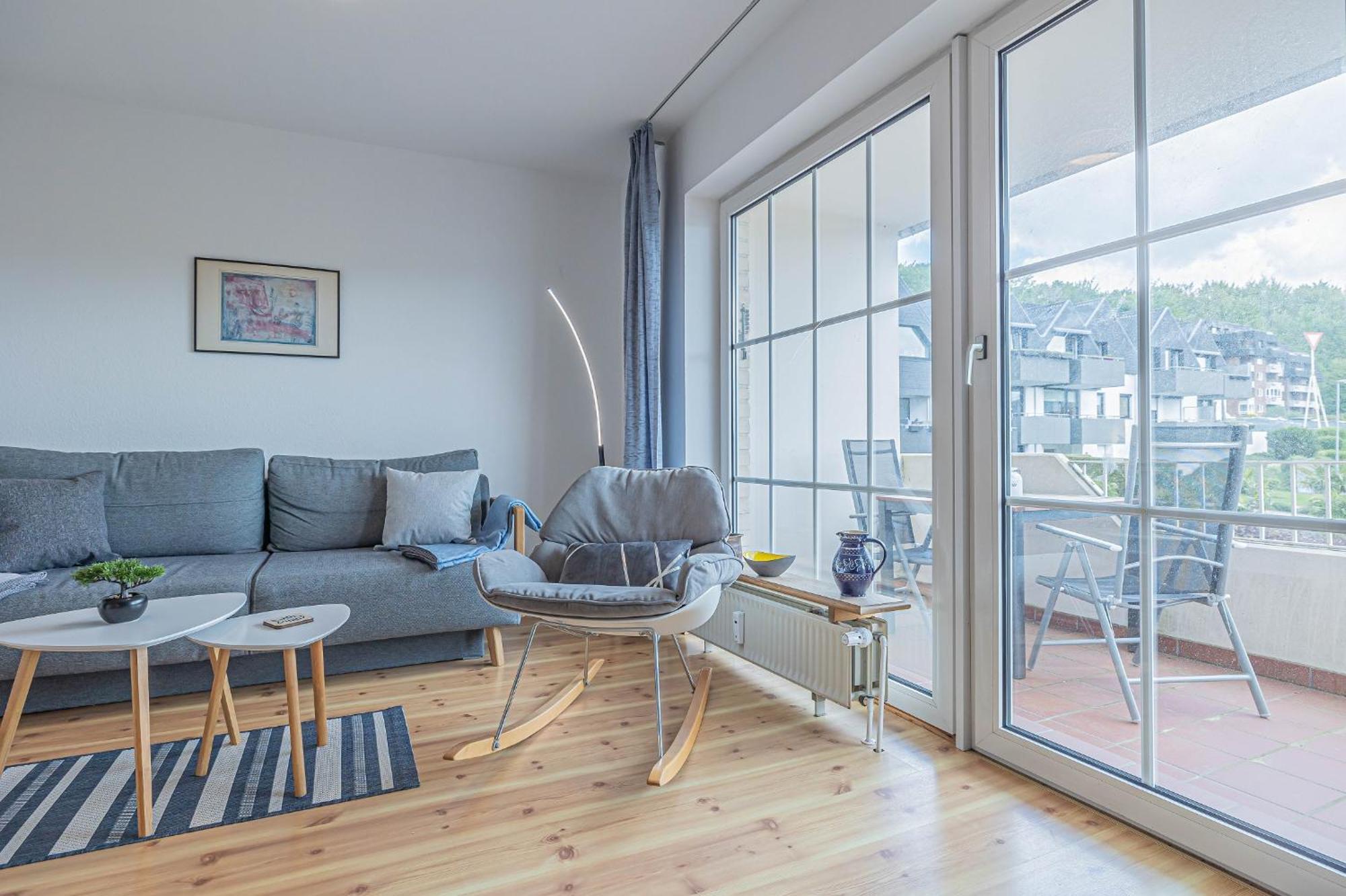 Fewo1846 - Strandresidenz Wassersleben Nele - Studioapartment Mit Balkon Und Meerblick ハリスレー エクステリア 写真